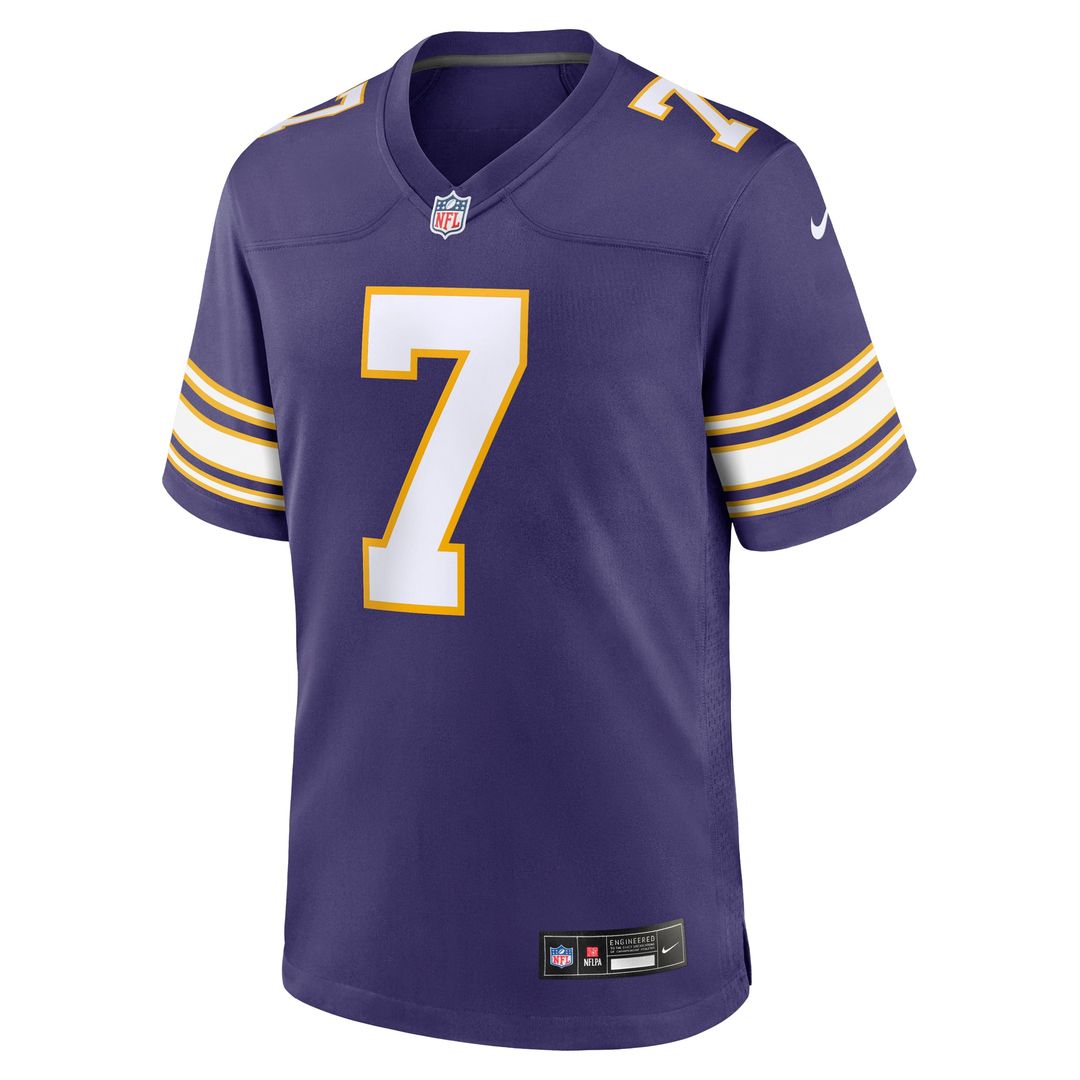 Men's Nike Minnesota Vikings Byron Murphy Jr. Purple Alternate Game NFL Jersey