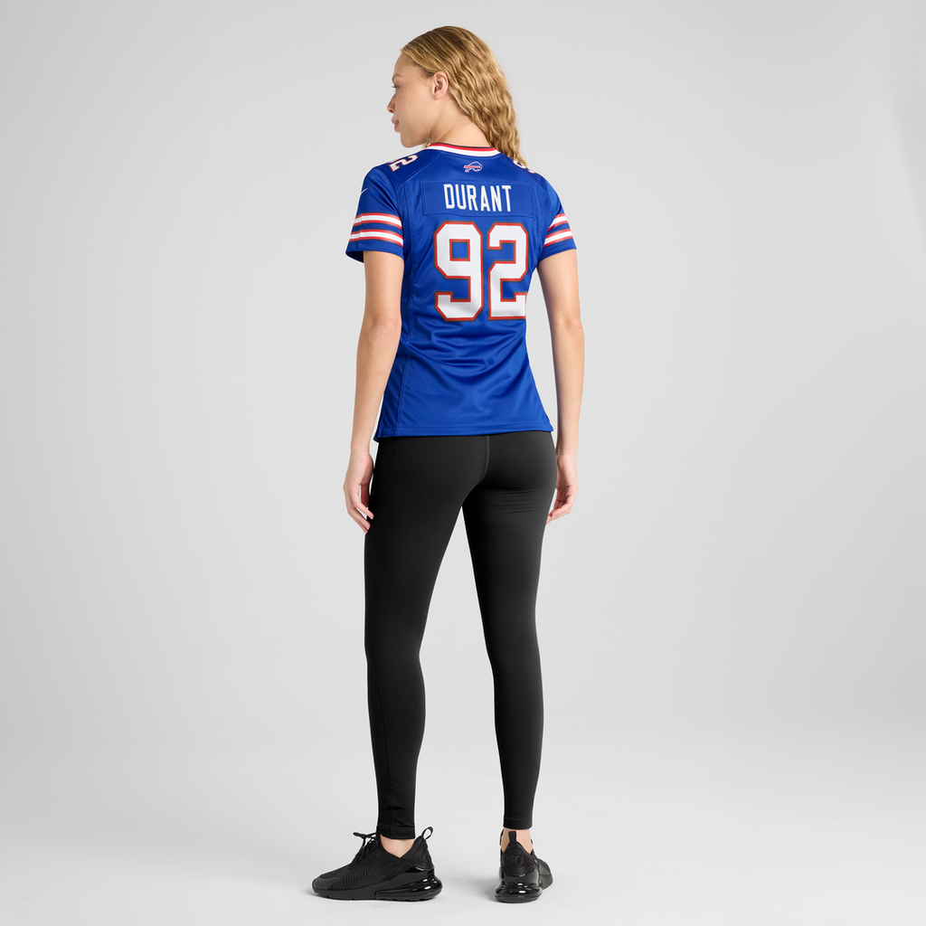 Women's Nike Buffalo Bills Zane Durant Royal Team Game NFL Jersey