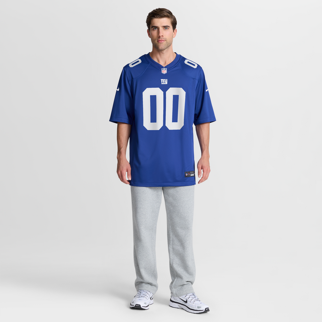 Men's Nike New York Giants Odell Beckham Jr. Royal Team Game NFL Jersey