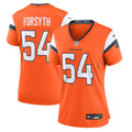 Women's Nike Denver Broncos Alex Forsyth Orange Team Game NFL Jersey