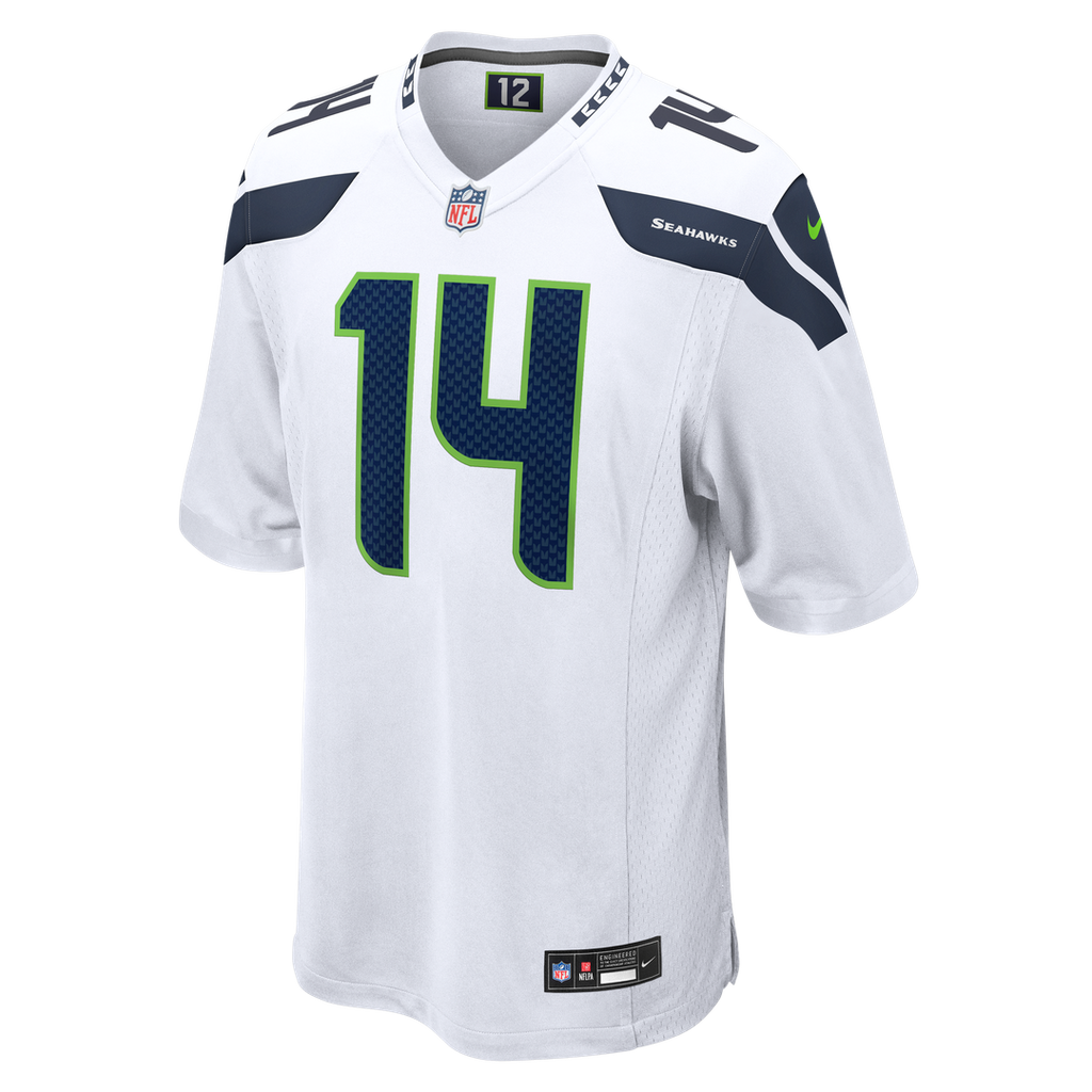 Men's Nike Seattle Seahawks Sam Darnold White Game NFL Jersey