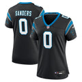 Women's Nike Carolina Panthers Ja'Tavion Sanders Black Game NFL Jersey