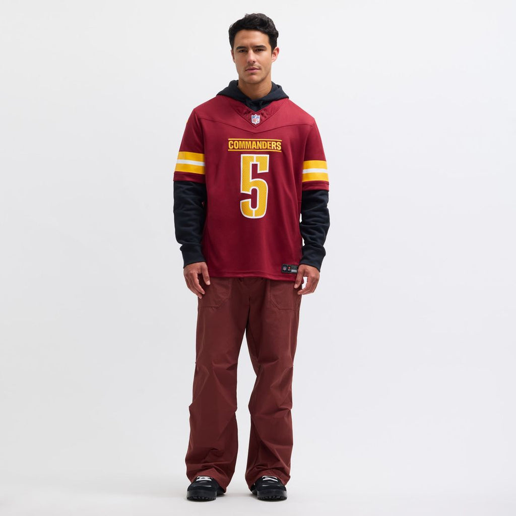Men's Nike Washington Commanders Jayden Daniels Burgundy Vapor F.U.S.E. Limited NFL Jersey