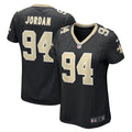 Women's Nike New Orleans Saints Cameron Jordan Black Team Game NFL Jersey