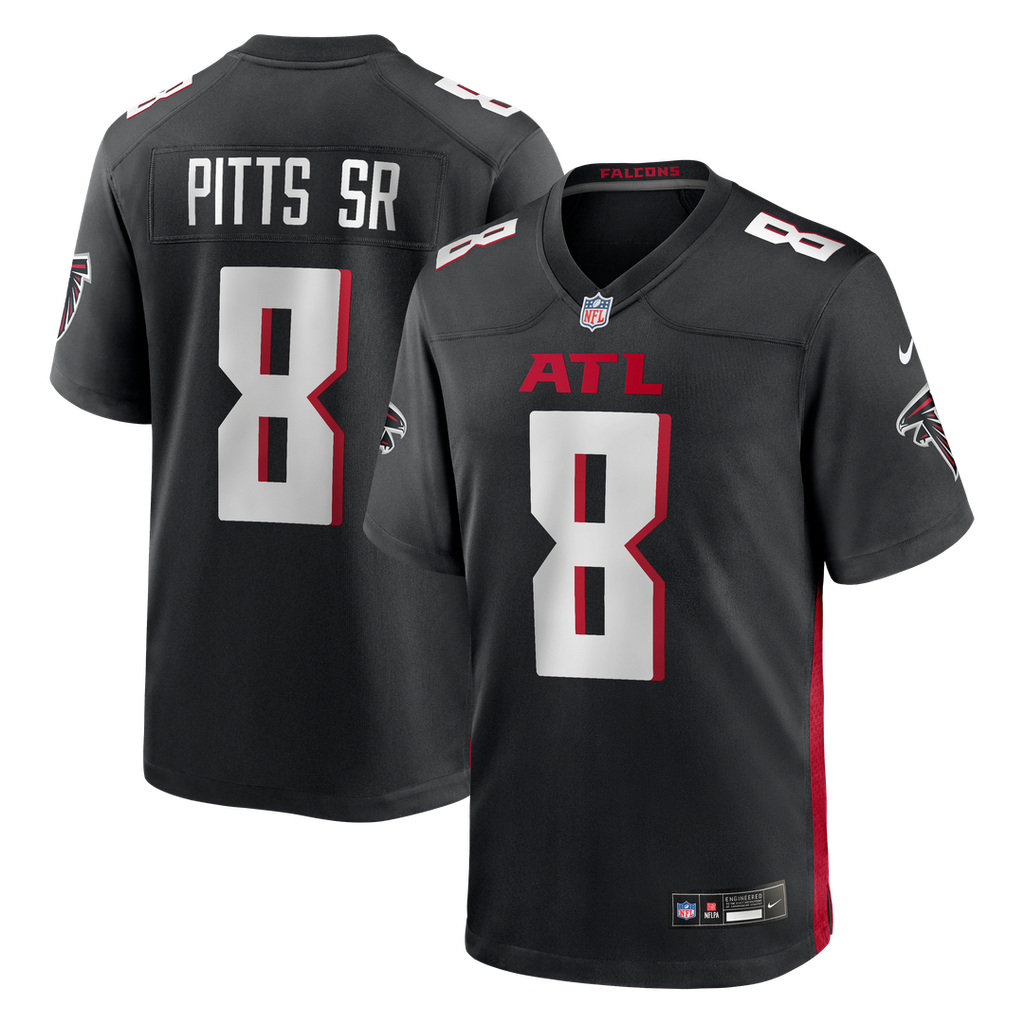 Men's Nike Atlanta Falcons Kyle Pitts White Game Player NFL Jersey