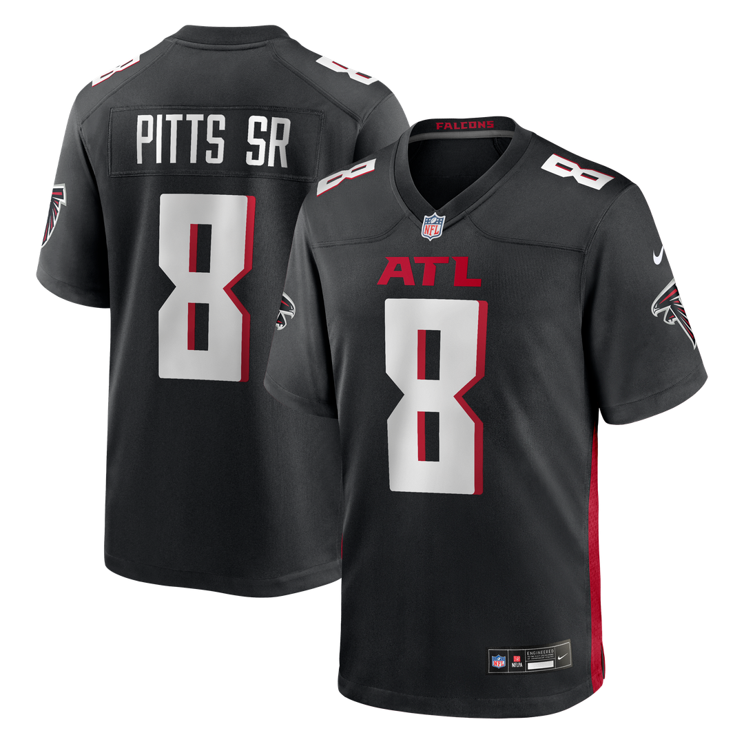 Men's Nike Atlanta Falcons Kyle Pitts White Game Player NFL Jersey