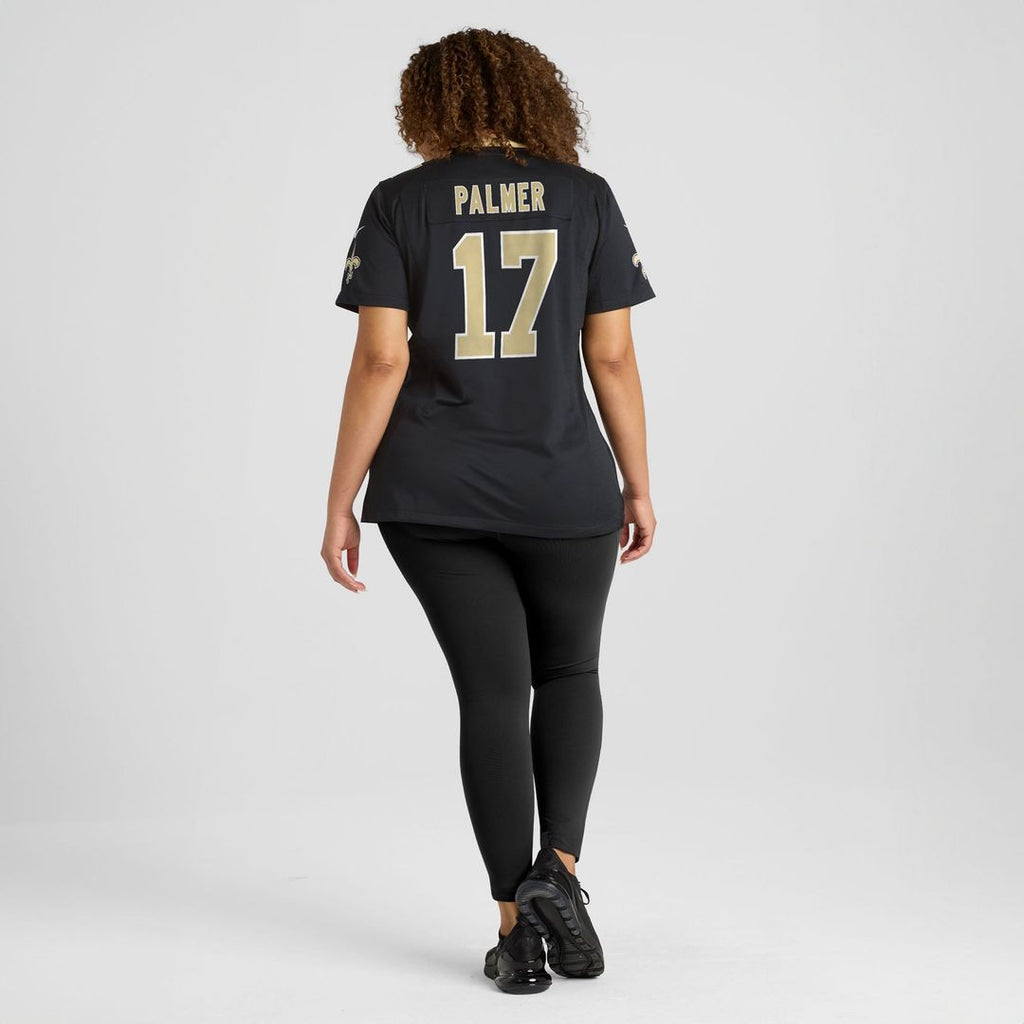 Women's Nike New Orleans Saints Trey Palmer Black Team Game NFL Jersey