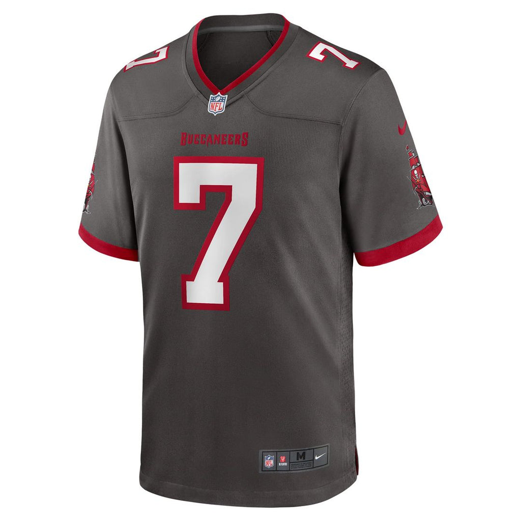 Men's Nike Tampa Bay Buccaneers Bucky Irving White Game NFL Jersey