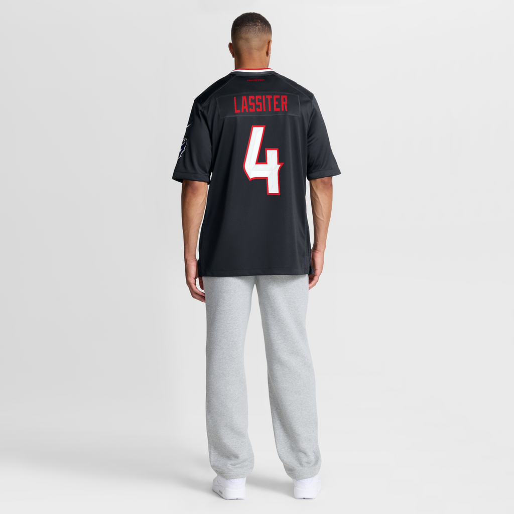 Men's Nike Houston Texans Kamari Lassiter Navy Team Game NFL Jersey