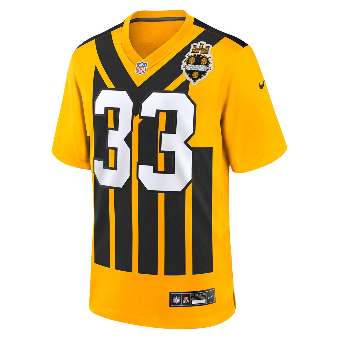Men's Nike Pittsburgh Steelers Jack Sawyer Black Team Game NFL Jersey