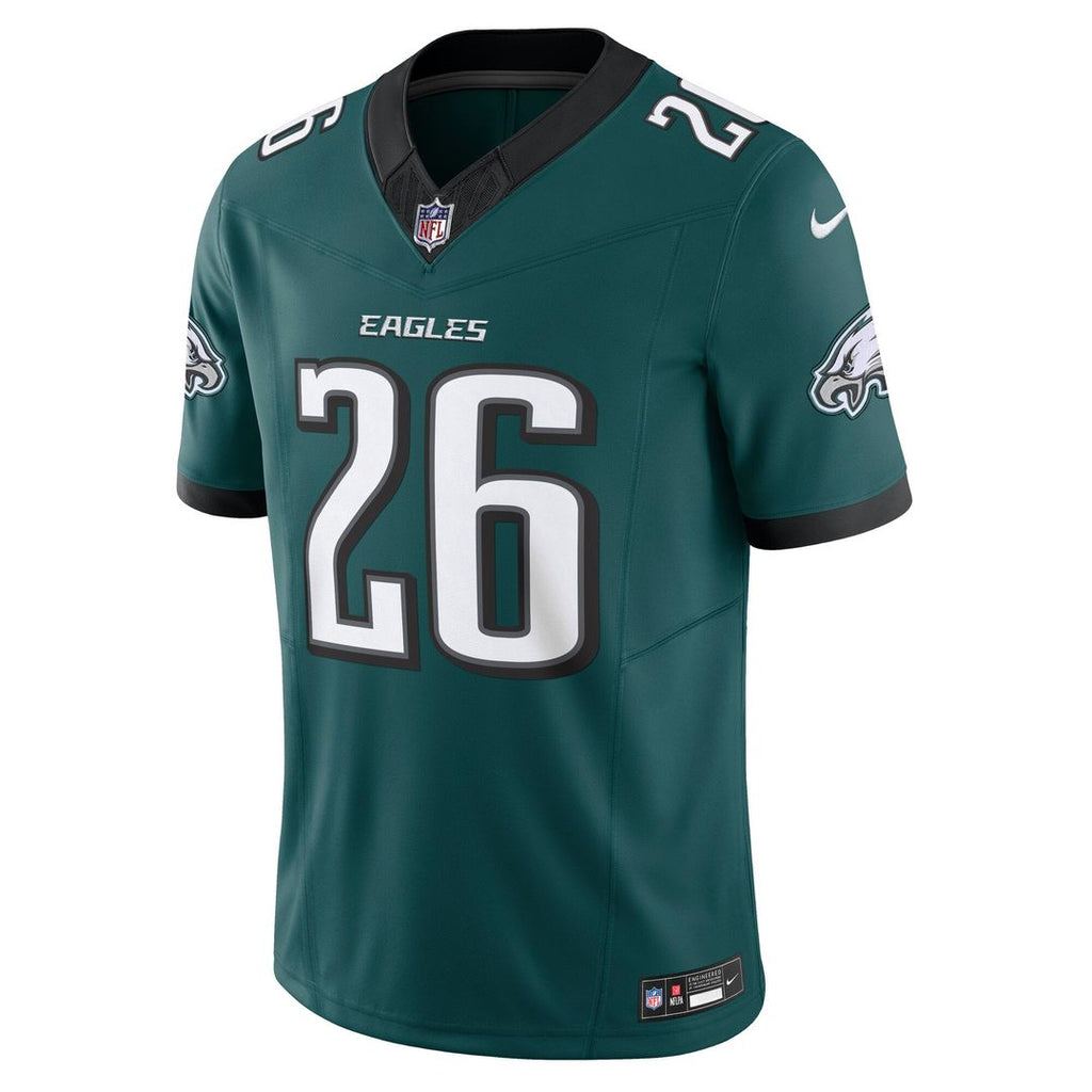 Men's Nike Philadelphia Eagles Saquon Barkley Black Vapor F.U.S.E. Limited NFL Jersey