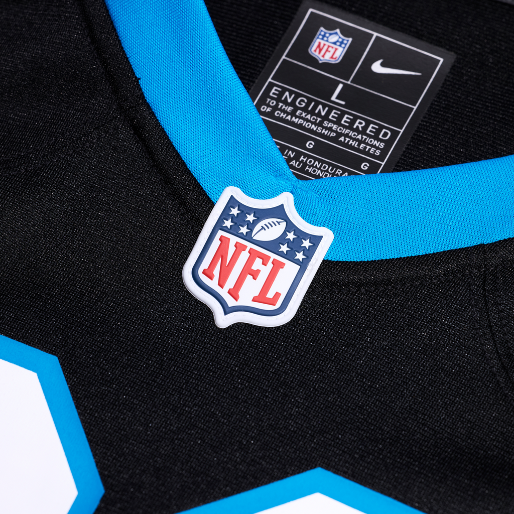 Men's Nike Carolina Panthers Rasheed Walker Black Team Game NFL Jersey
