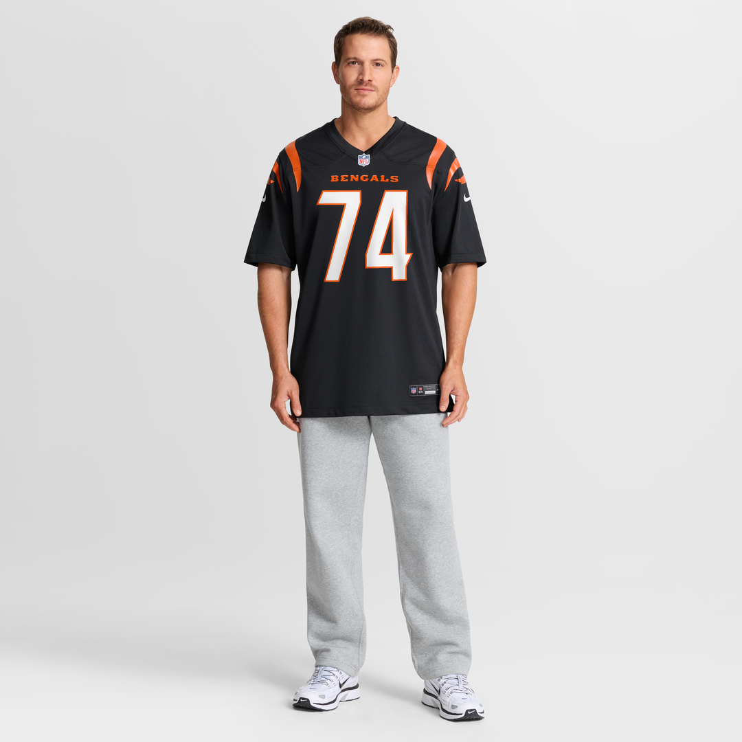 Men's Nike Cincinnati Bengals Jalen Rivers Black Team Game NFL Jersey