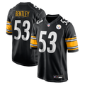 Men's Nike Pittsburgh Steelers JaWhaun Bentley Black Team Game NFL Jersey