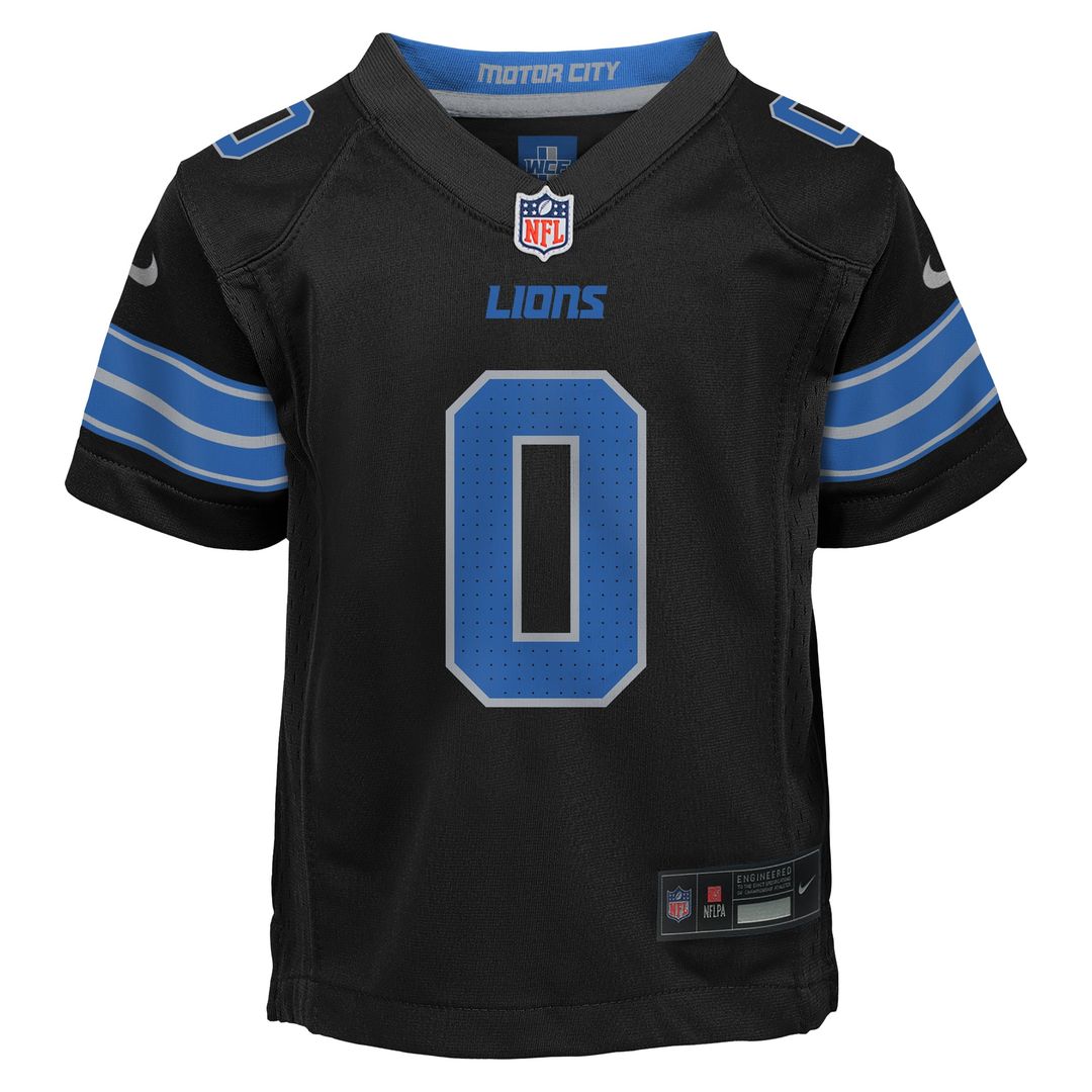 Toddler Nike Detroit Lions Jahmyr Gibbs Black Alternate Game NFL Jersey