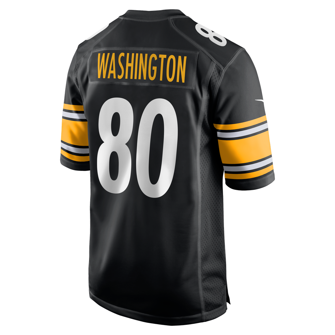 Men's Nike Pittsburgh Steelers Darnell Washington Black Game NFL Jersey