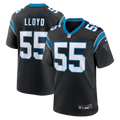 Men's Nike Carolina Panthers Devin Lloyd Black Team Game NFL Jersey