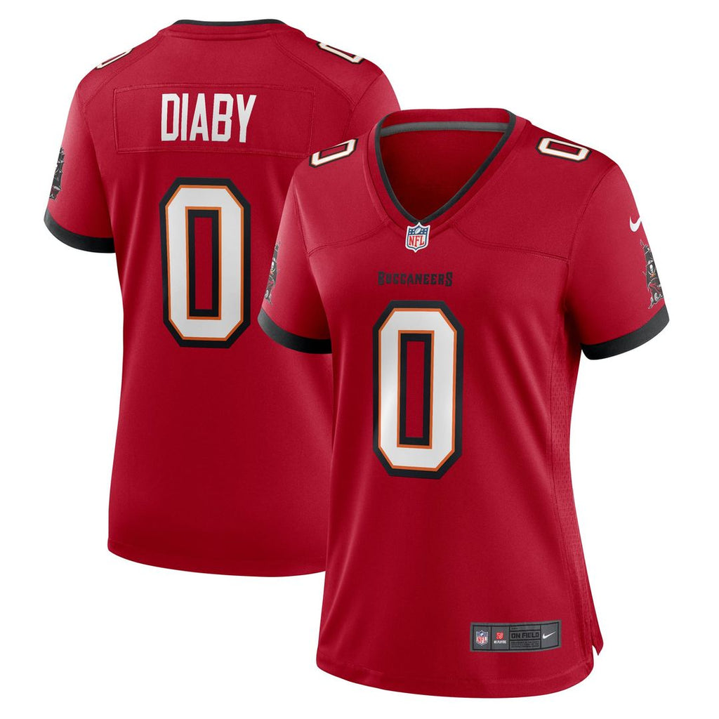Women's Nike Tampa Bay Buccaneers YaYa Diaby Red Game NFL Jersey