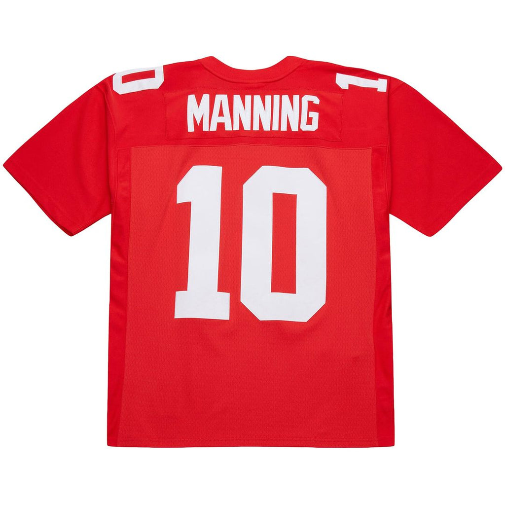 Men's Big & Tall Mitchell & Ness New York Giants Eli Manning Red 2004 Team Legacy Retired Player NFL Jersey