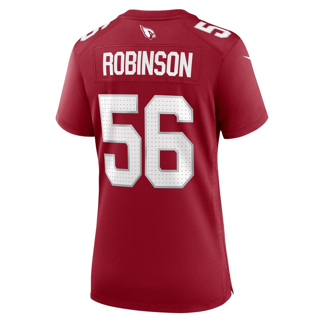 Women's Nike Arizona Cardinals Darius Robinson Cardinal Game NFL Jersey