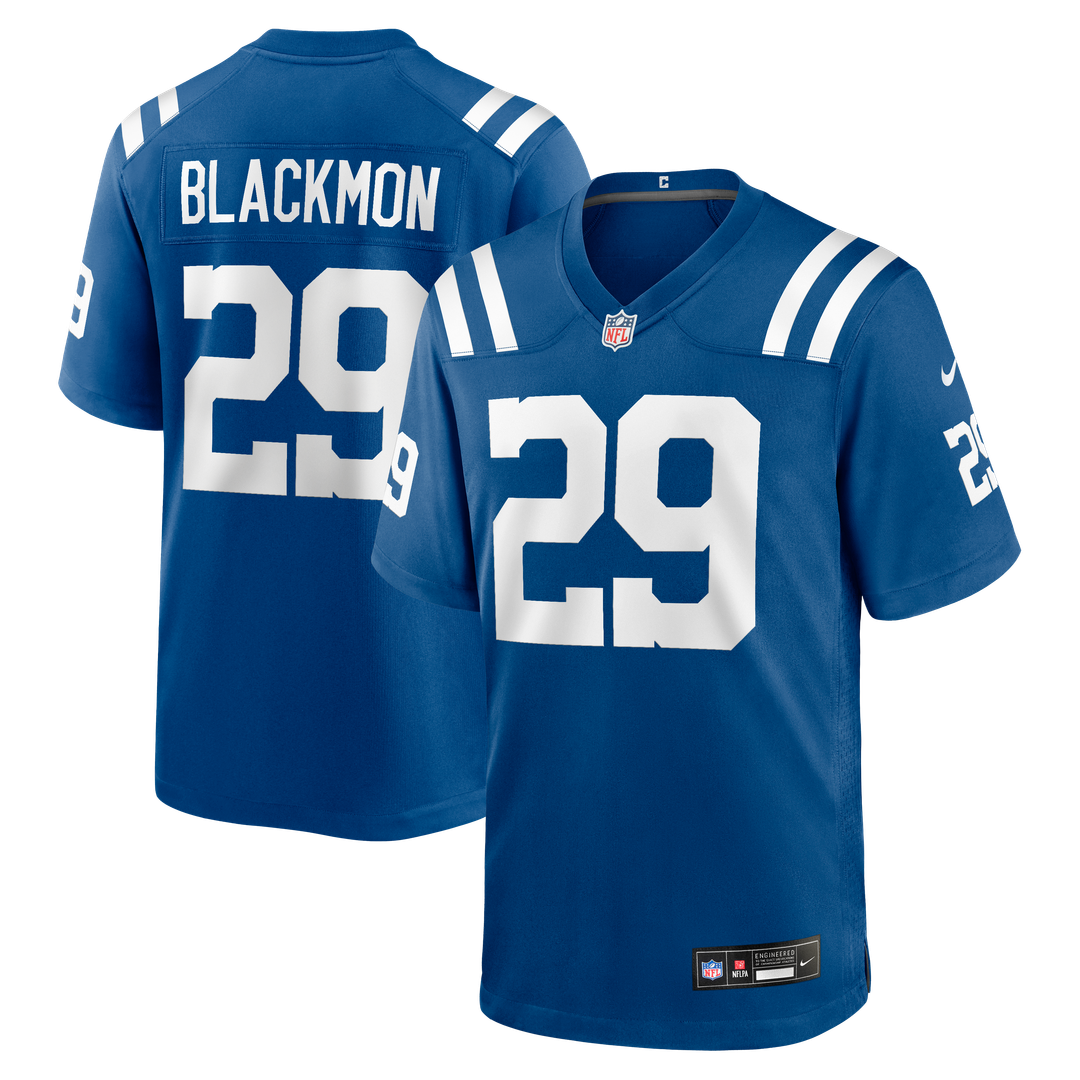 Men's Nike Indianapolis Colts Mekhi Blackmon Royal Team Game NFL Jersey