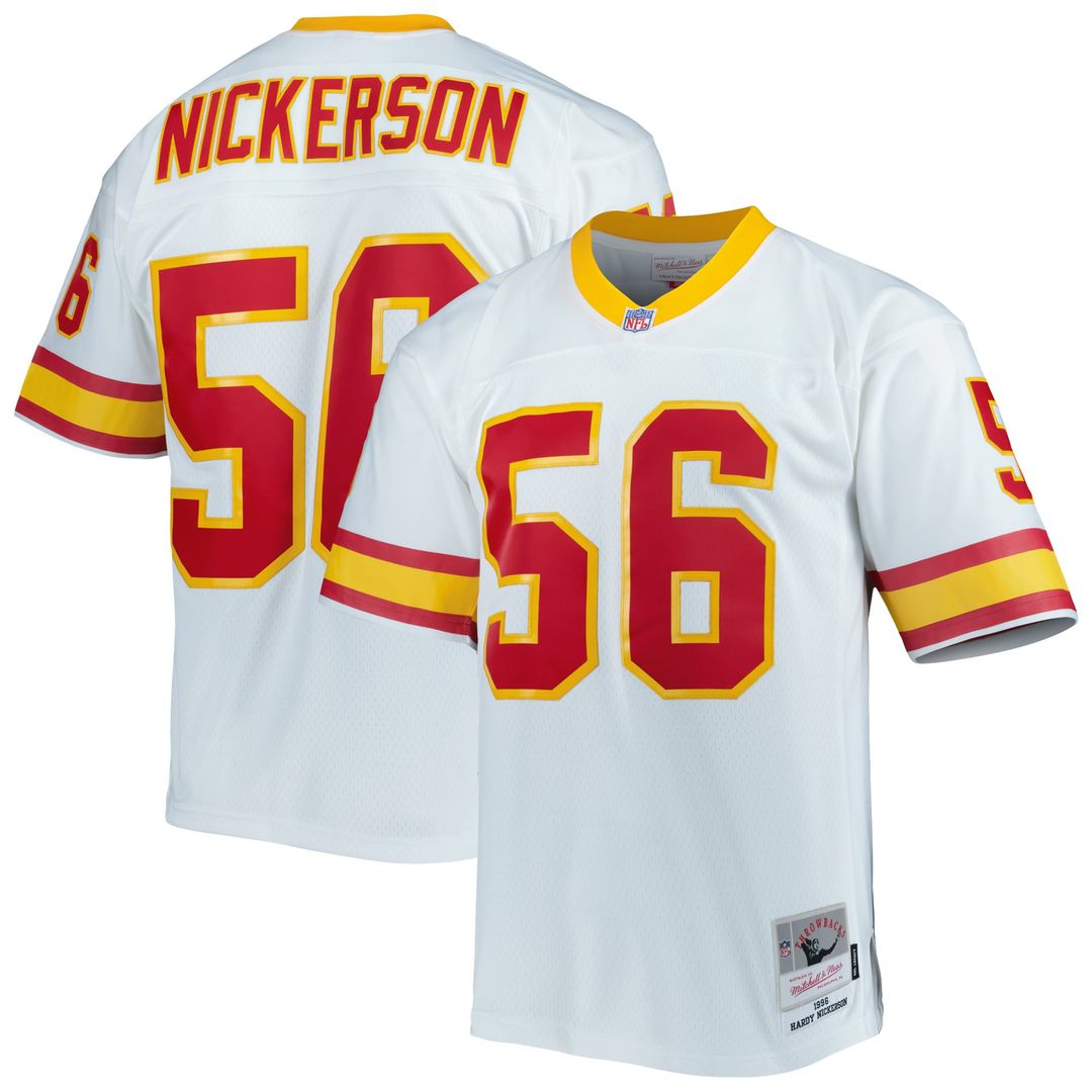 Men's Mitchell & Ness Tampa Bay Buccaneers Hardy Nickerson White Legacy Replica NFL Jersey