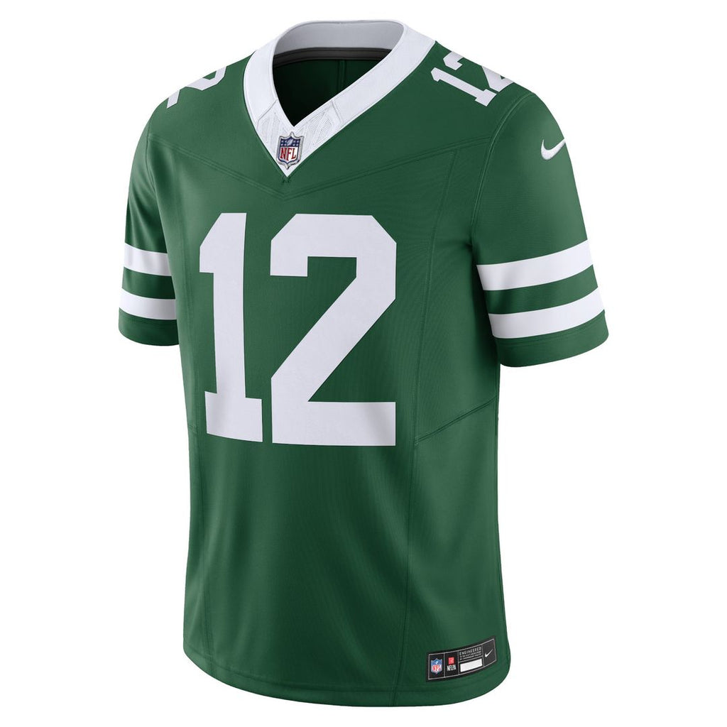 Men's Nike New York Jets Joe Namath Legacy Green Vapor F.U.S.E. Limited NFL Jersey