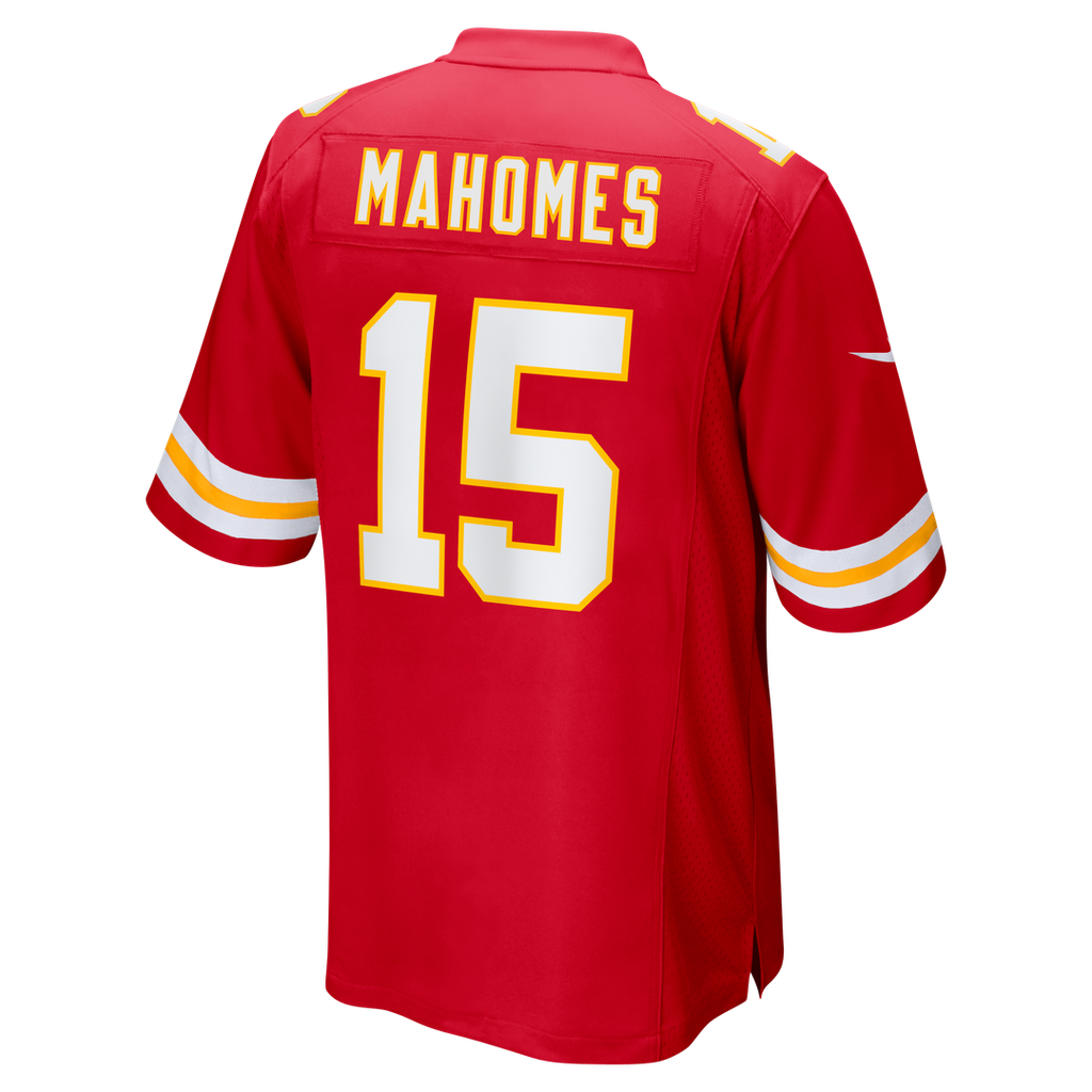 Men's Nike Kansas City Chiefs Patrick Mahomes Red Game NFL Jersey