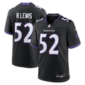Men's Nike Baltimore Ravens Ray Lewis Black Alternate Retired Player Game NFL Jersey