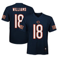 Youth Chicago Bears Caleb Williams Navy Replica Player NFL Jersey