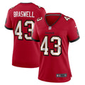 Women's Nike Tampa Bay Buccaneers Chris Braswell Red Team Game NFL Jersey