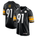 Men's Nike Pittsburgh Steelers Logan Lee Black Game NFL Jersey