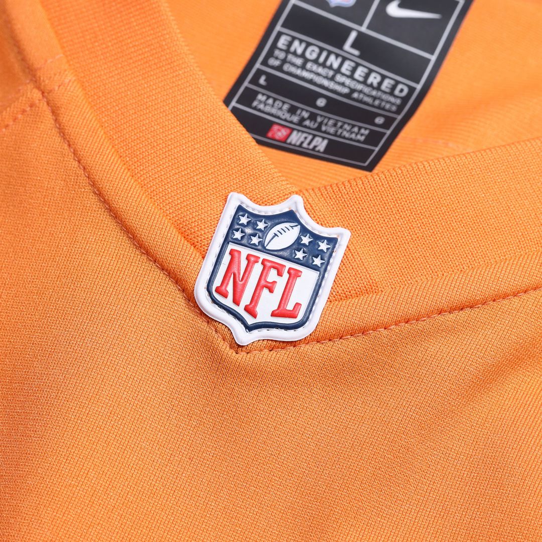 Men's Nike Tampa Bay Buccaneers Vita Vea Orange Throwback Game NFL Jersey