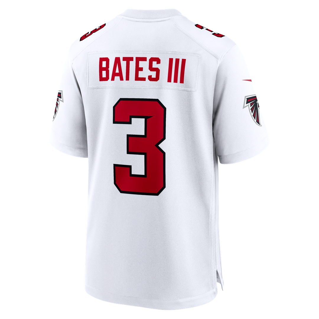 Men's Nike Atlanta Falcons Jessie Bates III White Game NFL Jersey