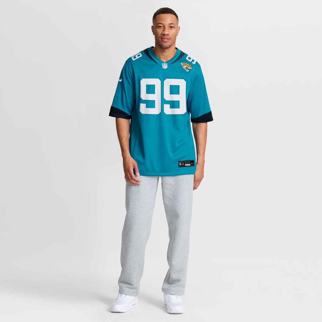 Men's Nike Jacksonville Jaguars Ruke Orhorhoro Teal Team Game NFL Jersey