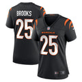 Women's Nike Cincinnati Bengals Tahj Brooks Black Team Game NFL Jersey