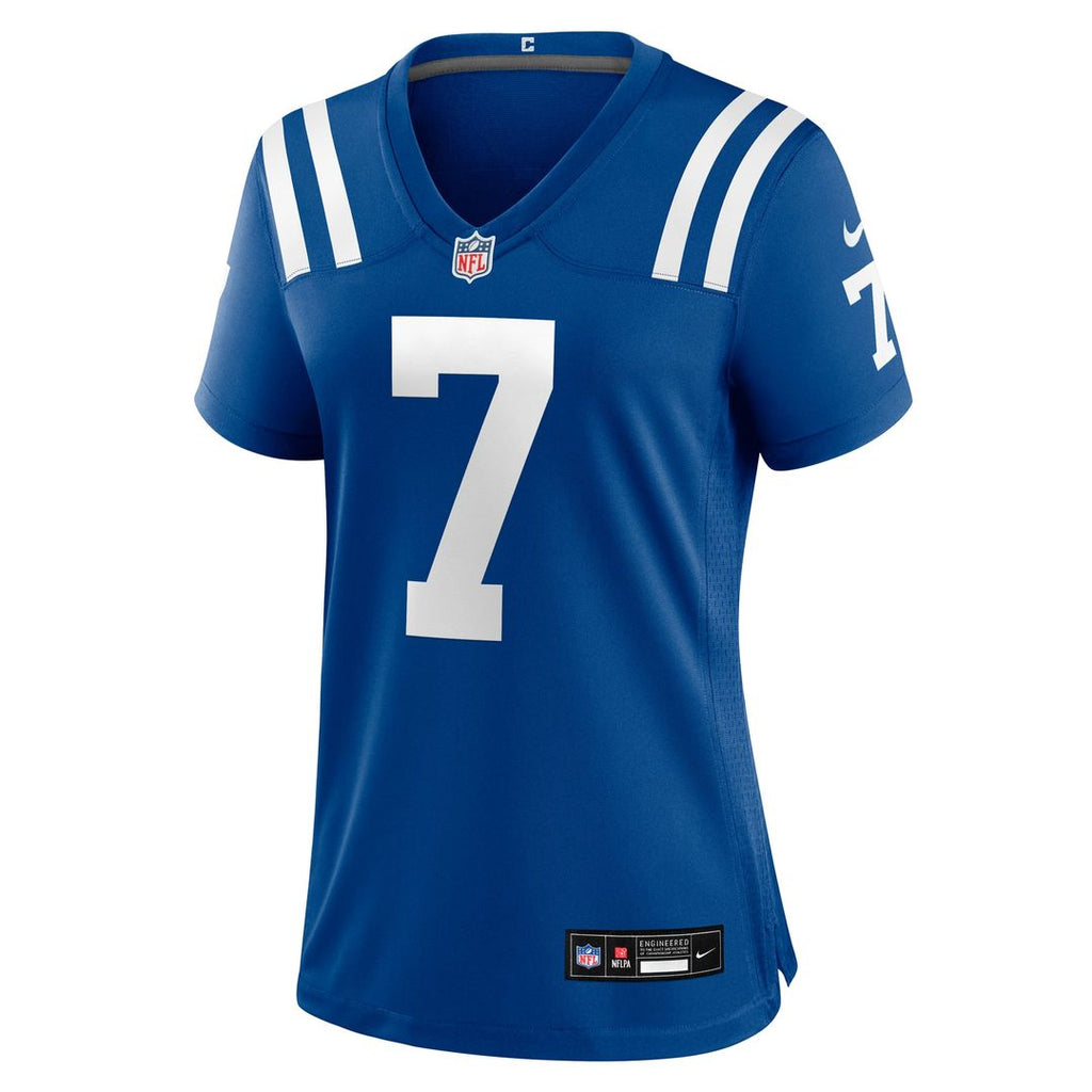Women's Nike Indianapolis Colts Charvarius Ward Royal Team Game NFL Jersey