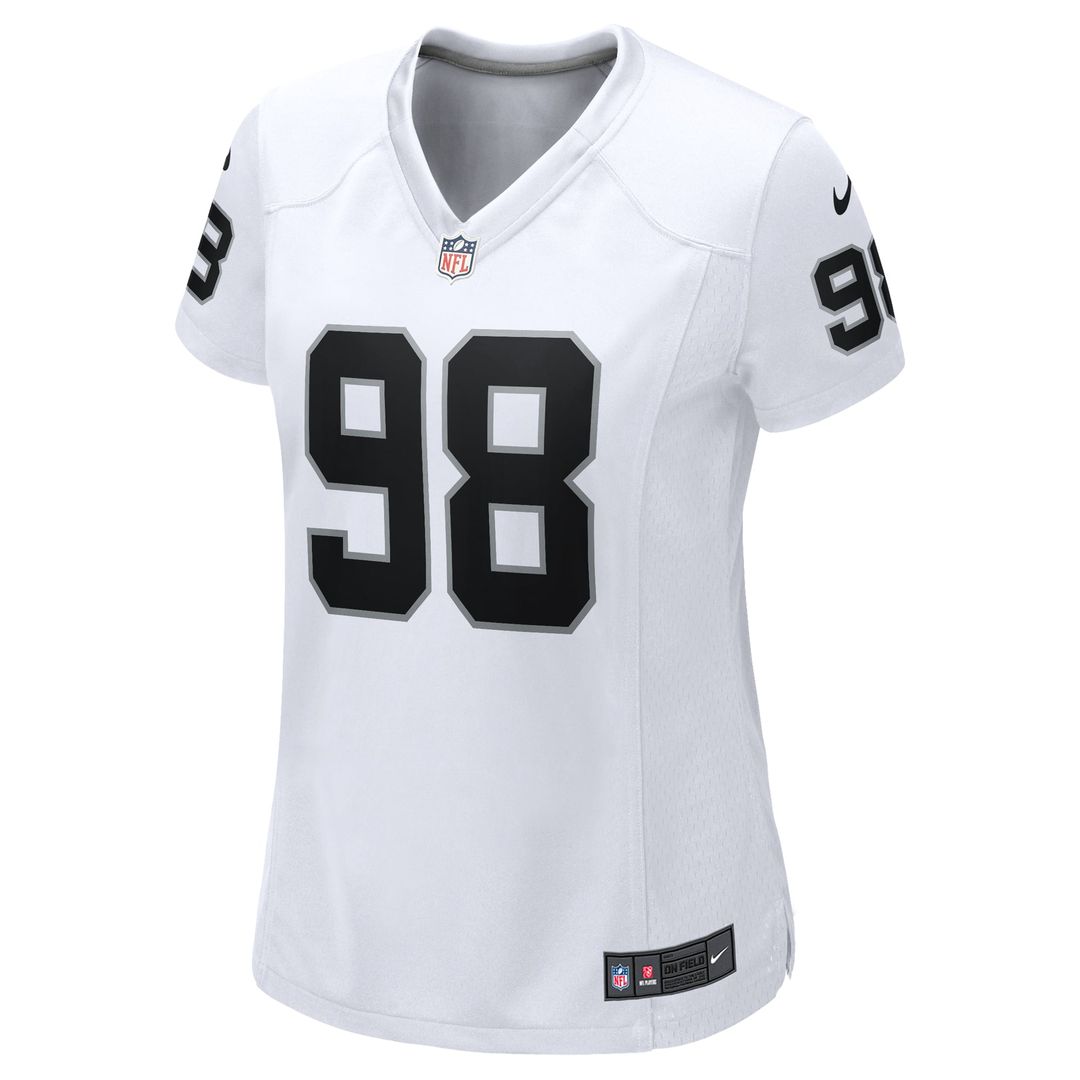 Women's Nike Las Vegas Raiders Maxx Crosby Black NFL Jersey