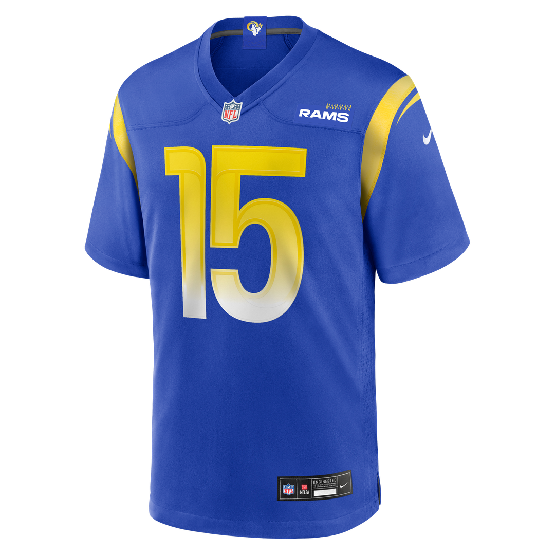 Men's Nike Los Angeles Rams Konata Mumpfield Royal Team Game NFL Jersey