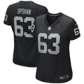 Women's Nike Las Vegas Raiders Gene Upshaw Black Game Retired Player NFL Jersey