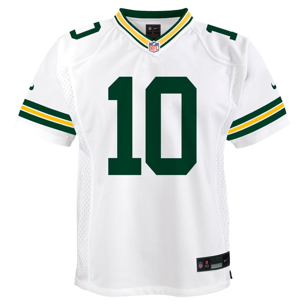 Youth Nike Green Bay Packers Jordan Love Green Game NFL Jersey