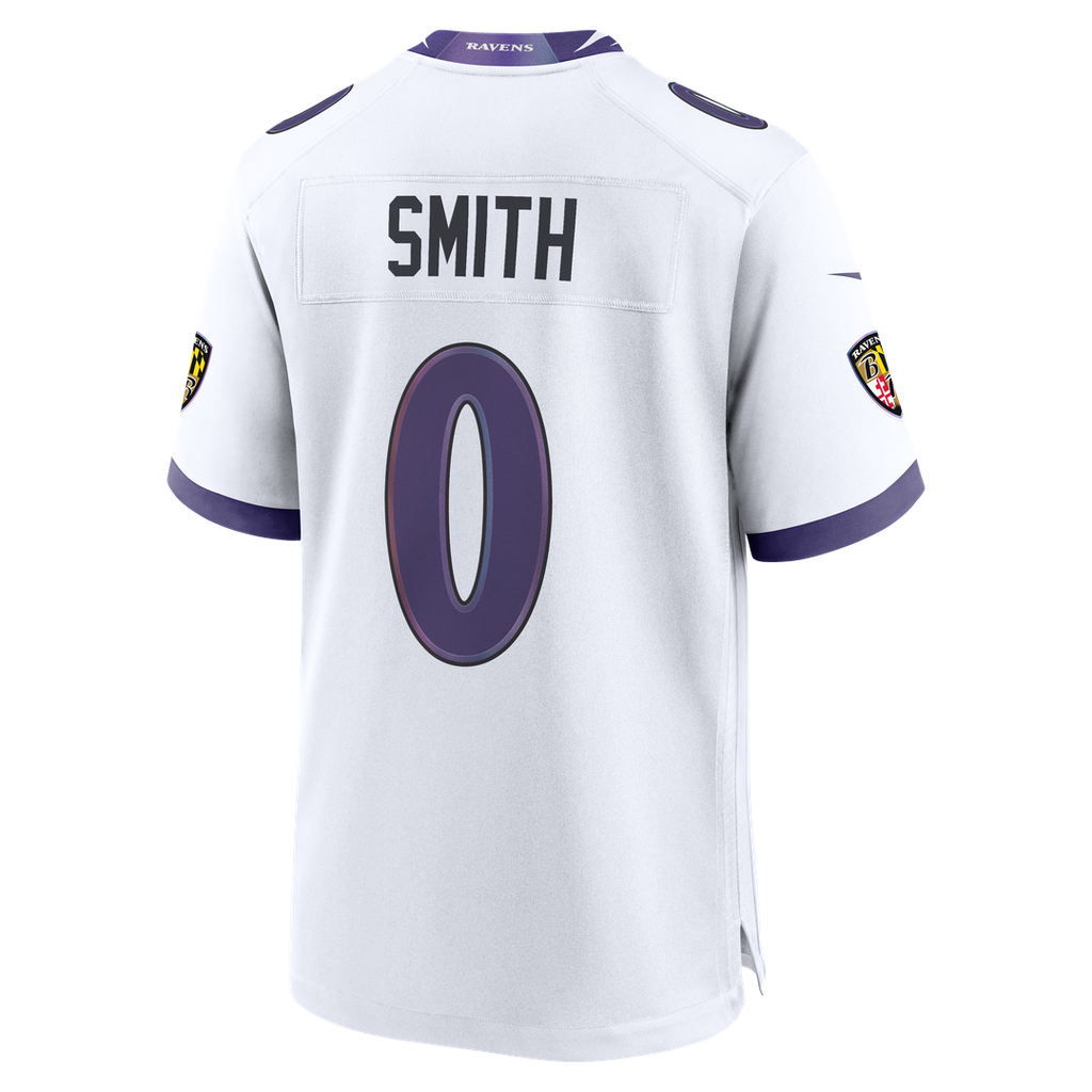 Men's Nike Baltimore Ravens Roquan Smith Black Alternate Game NFL Jersey