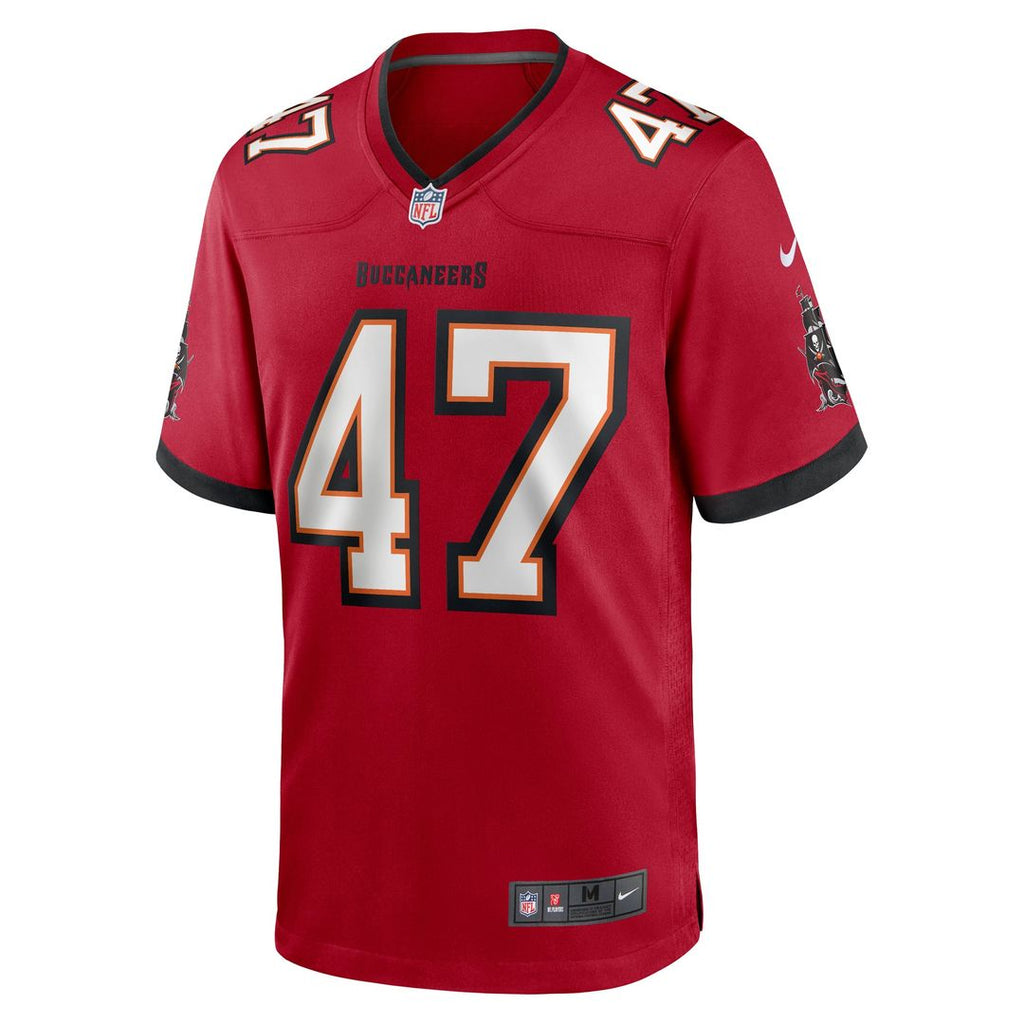 Men's Nike Tampa Bay Buccaneers John Lynch Red Retired Player Game NFL Jersey
