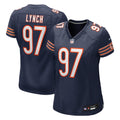 Women's Nike Chicago Bears James Lynch Navy Team Game NFL Jersey