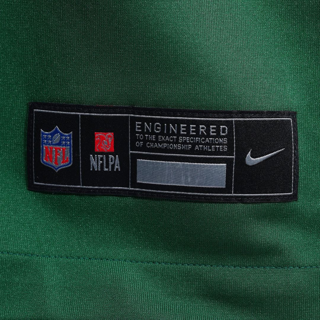 Men's Nike New York Jets Josh Myers Legacy Green Team Game NFL Jersey