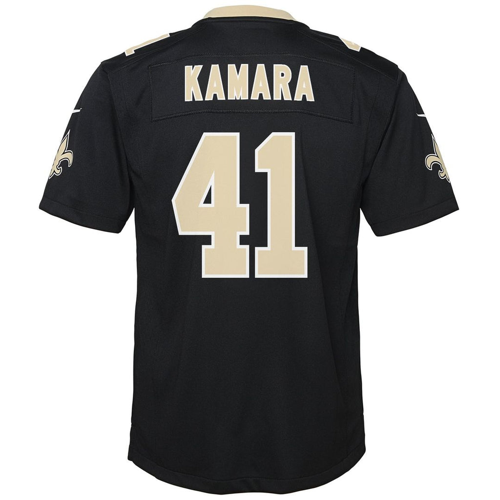 Youth Nike New Orleans Saints Alvin Kamara Gold Gameday Golds Alternate Game Player NFL Jersey