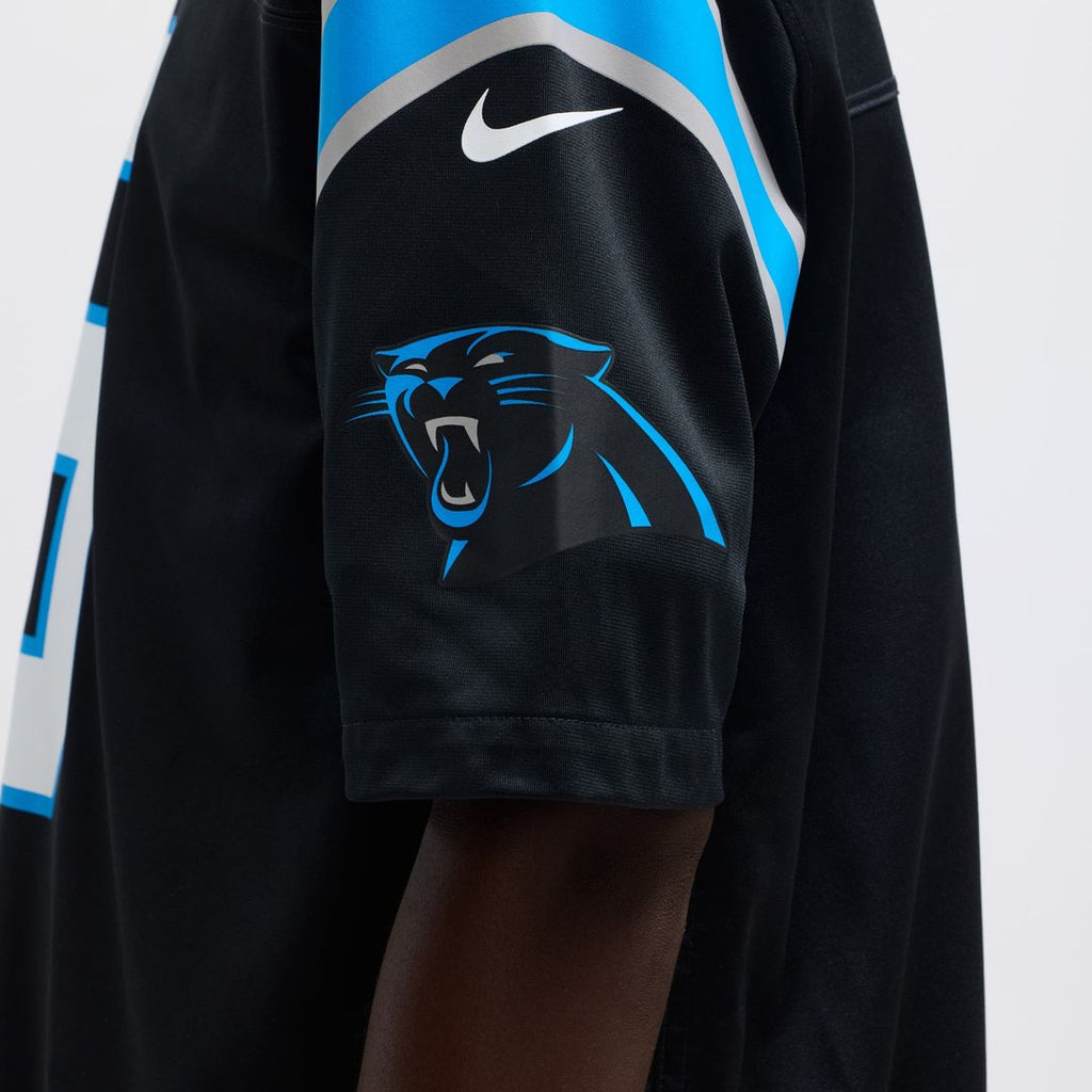 Men's Nike Carolina Panthers Bryce Young Black Team Game NFL Jersey