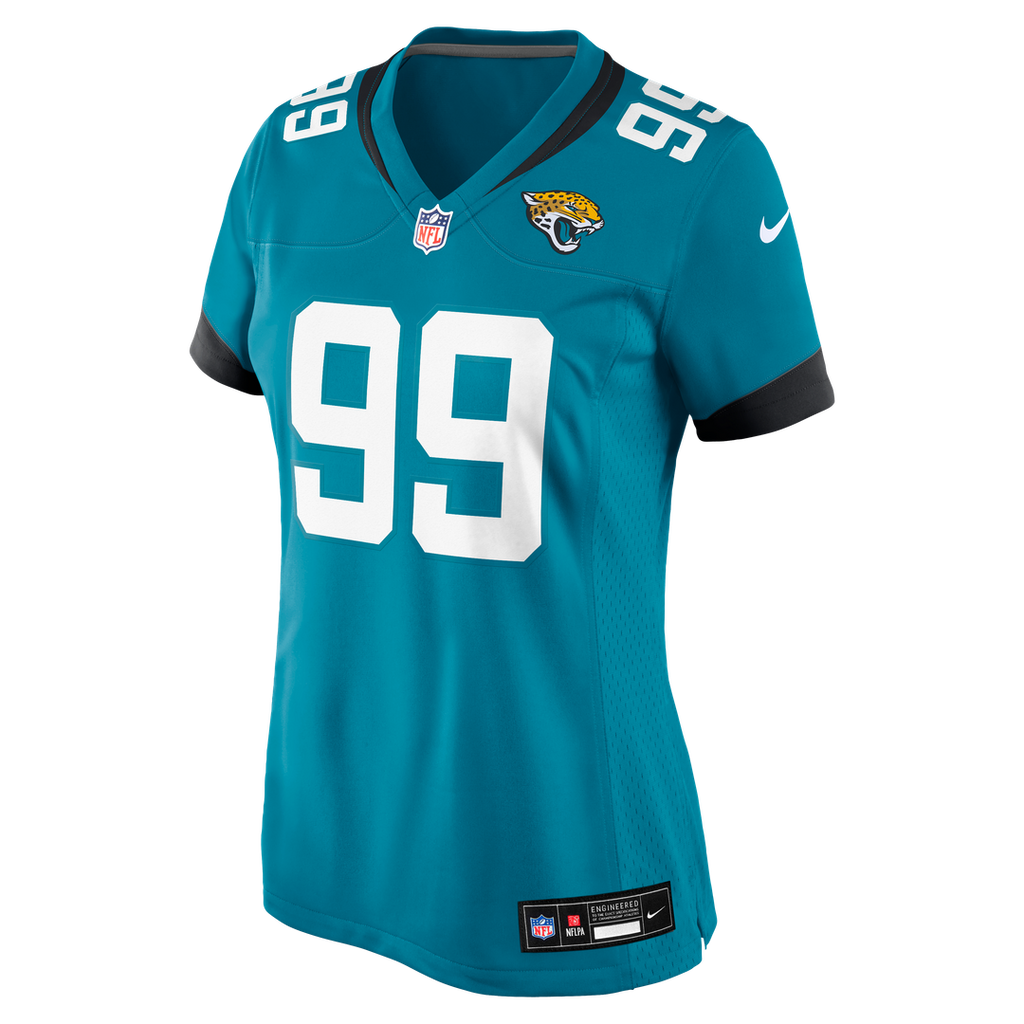 Women's Nike Jacksonville Jaguars Ruke Orhorhoro Teal Team Game NFL Jersey