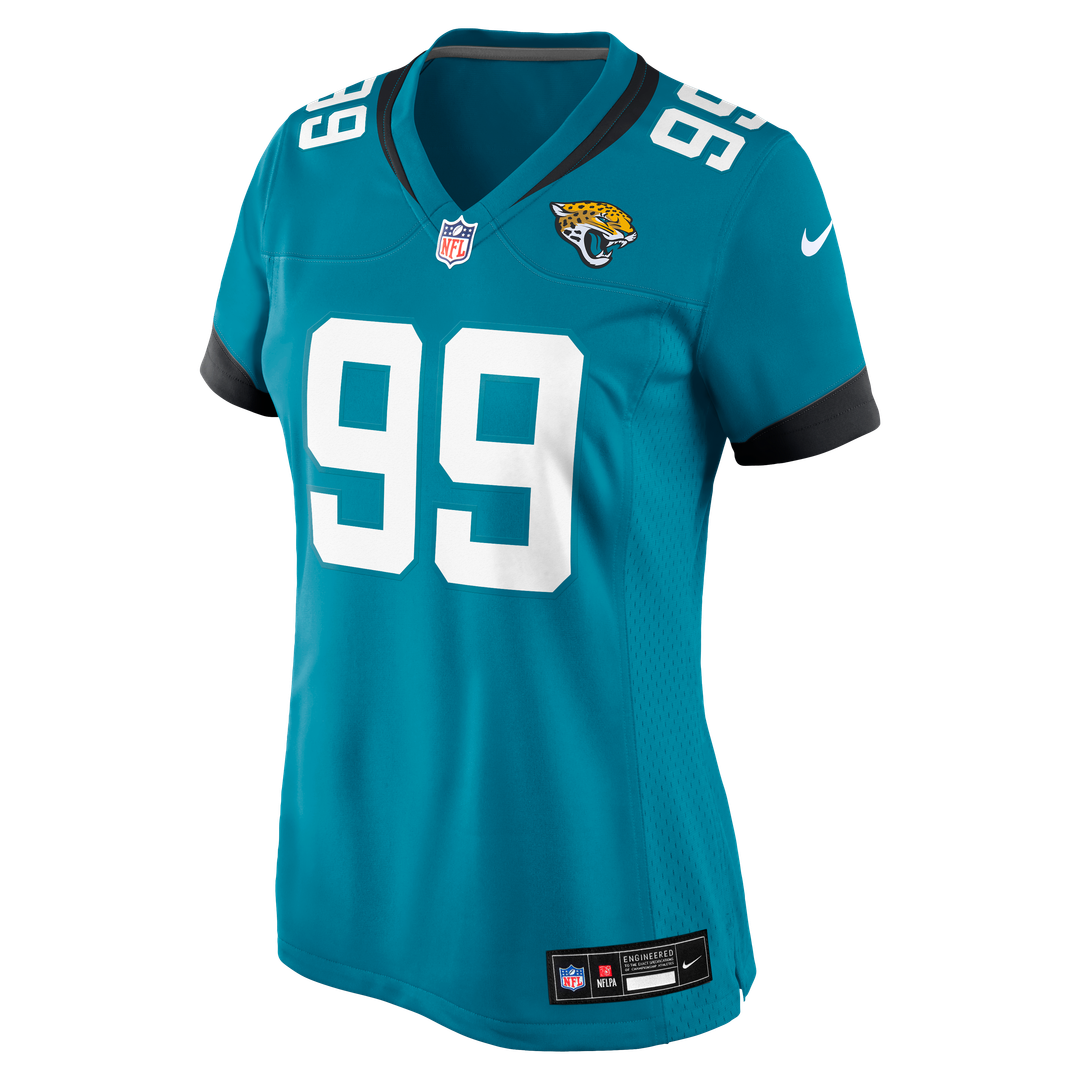 Women's Nike Jacksonville Jaguars Ruke Orhorhoro Teal Team Game NFL Jersey