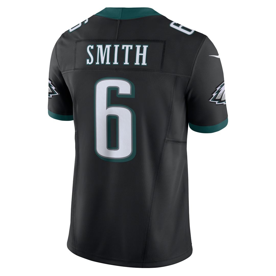 Men's Nike Philadelphia Eagles DeVonta Smith Black Vapor F.U.S.E. Limited NFL Jersey